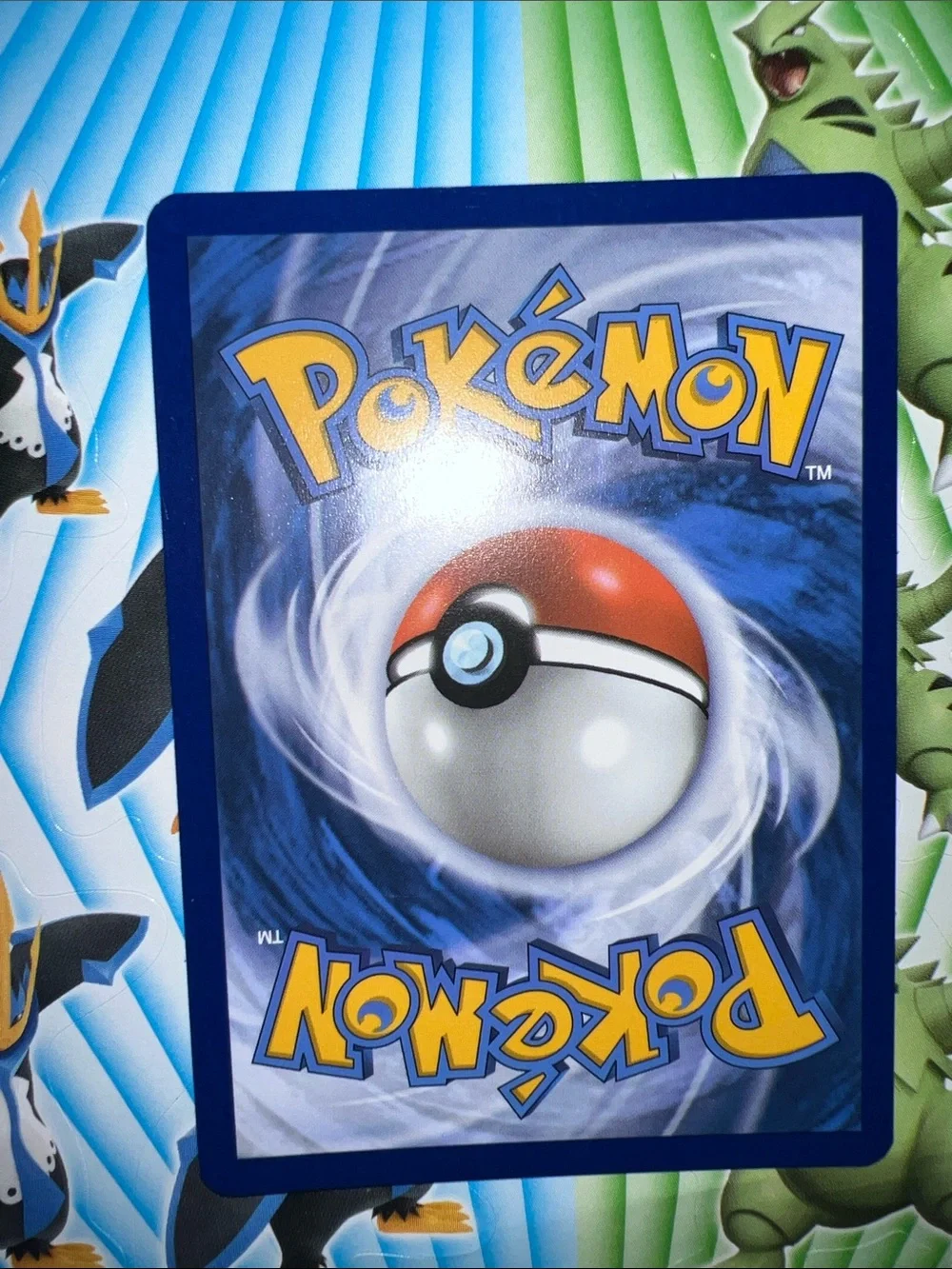 Pokemon Fezandipiti Holofoil Card - Pink and Purple